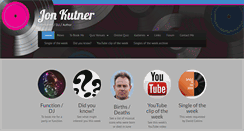 Desktop Screenshot of jonkutner.com